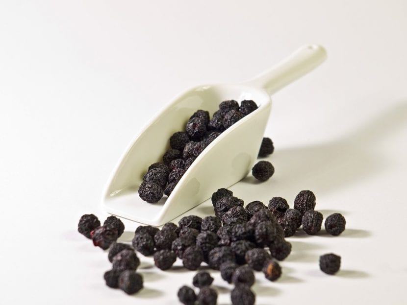 Las bayas de la Aronia se pueden consumir