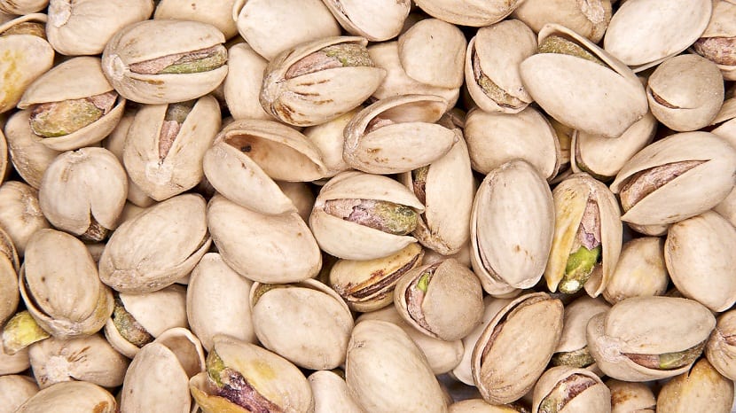 frutos secos llamados pistachos