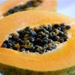 Fruto de la Carica papaya