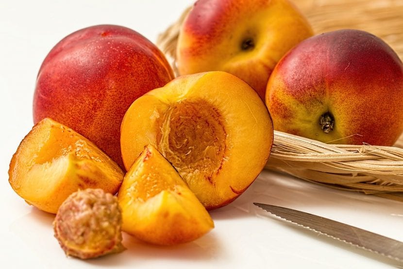 Las nectarinas son frutas dulces