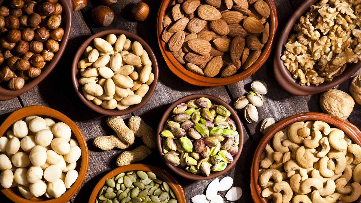 Tipos de frutos secos y salud