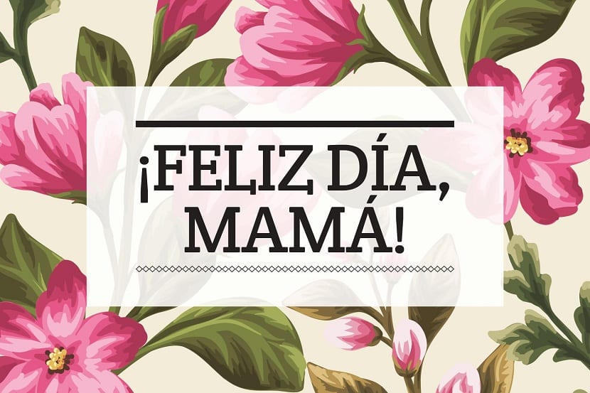 flores y el dia de la madre