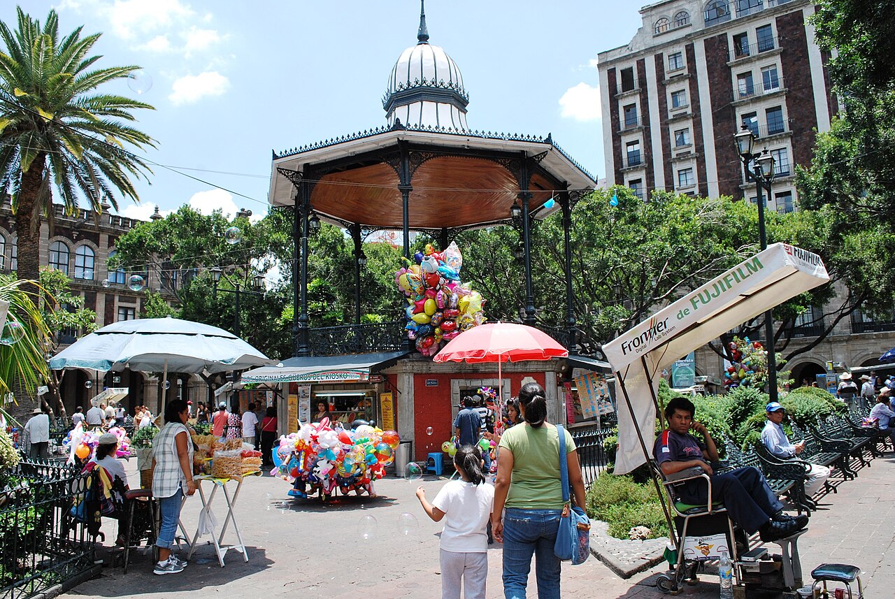 farolas jardín