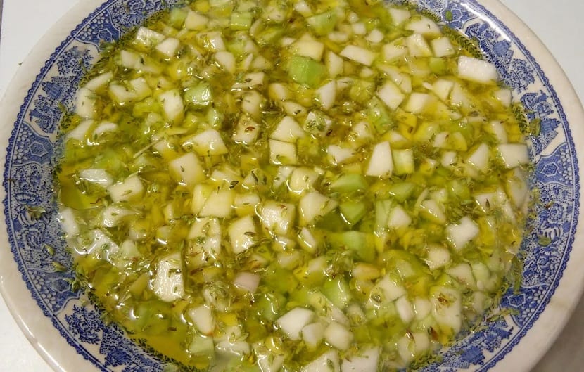 Gazpacho con alficoz