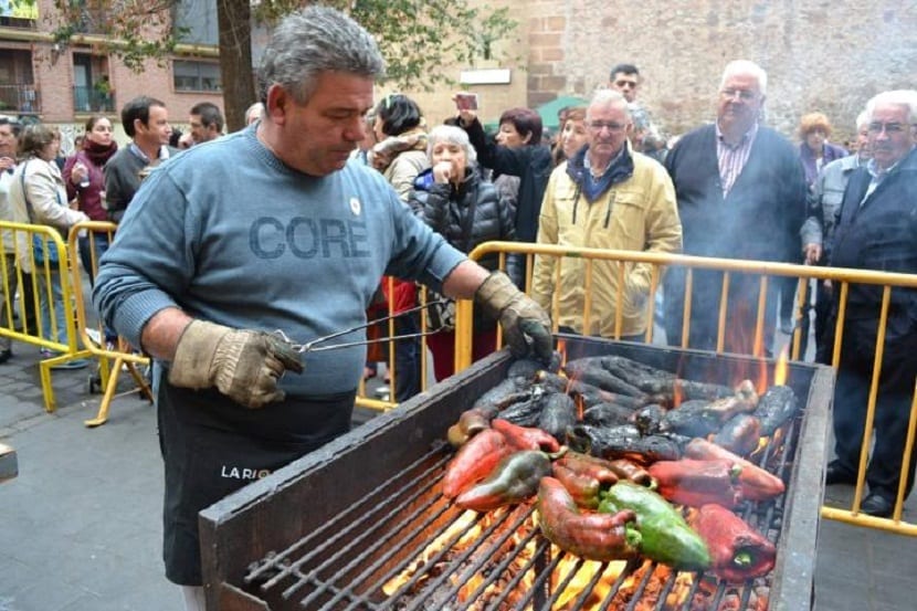 fiesta del pimiento najerano donde se realiza una competicion