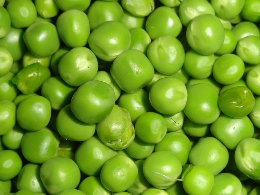 Guisantes verdes