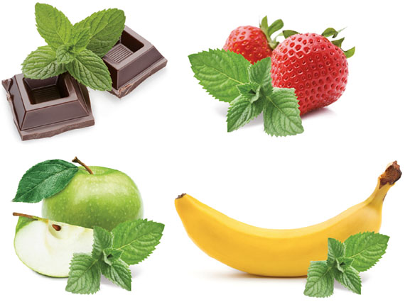 Prueba las mentas ¡de sabores!