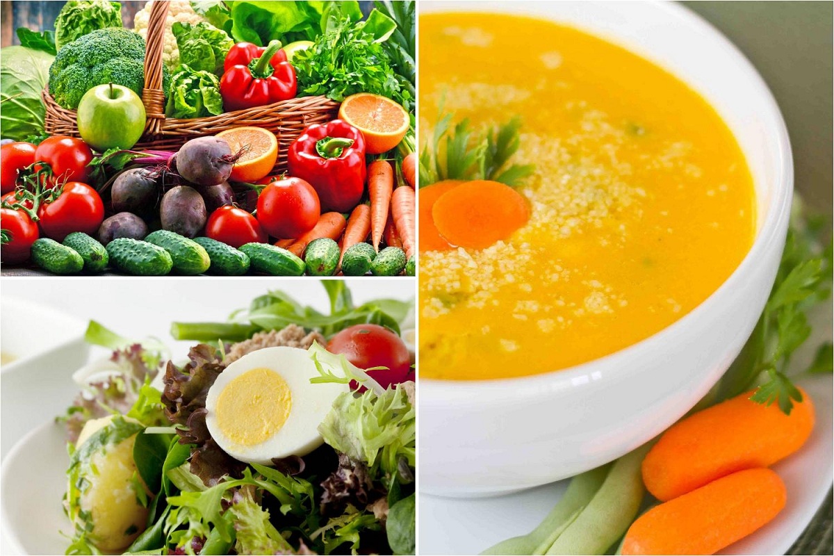 Tipos de verduras segun se cocinan