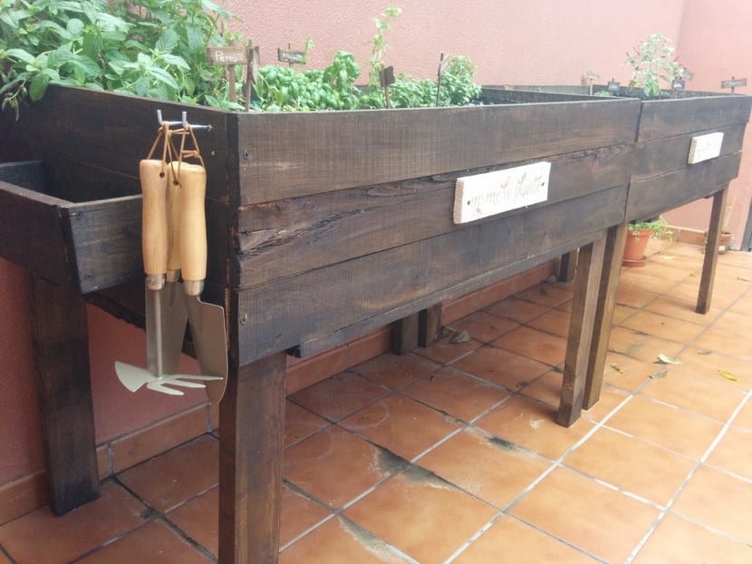 Huerto con palés: qué madera usar y cómo construirlo