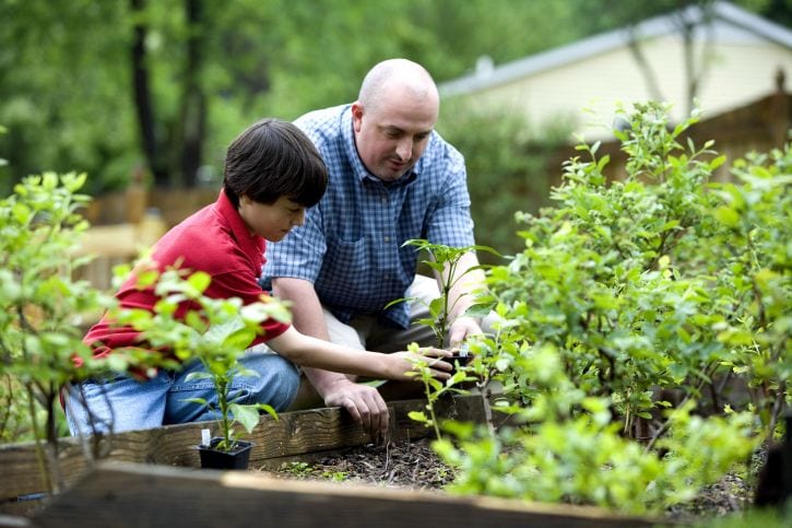 La jardinería la pueden disfrutar niños y mayores