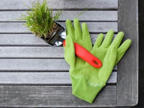 Guantes jardinería