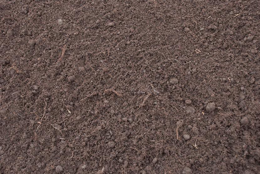 Turba negra para plantas