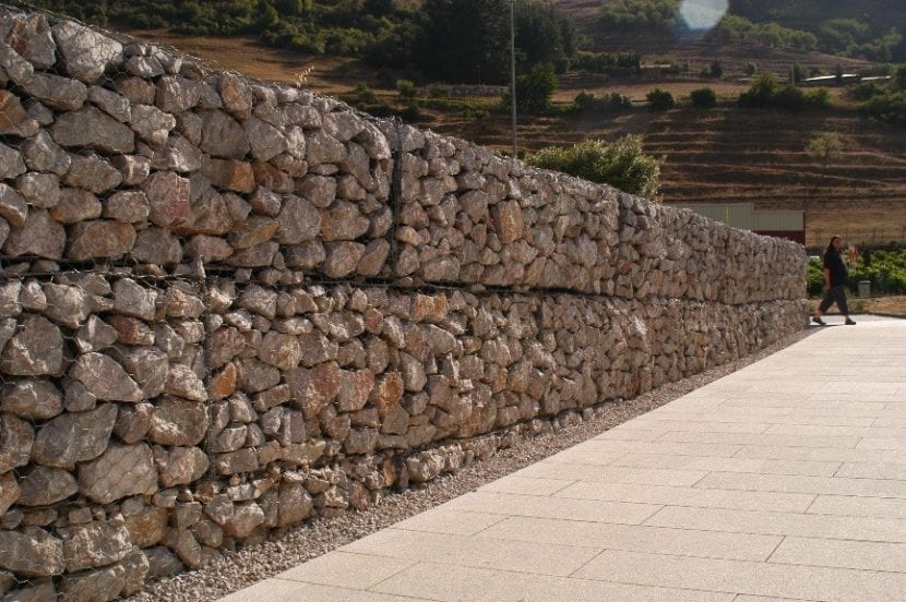 Muro de gaviones