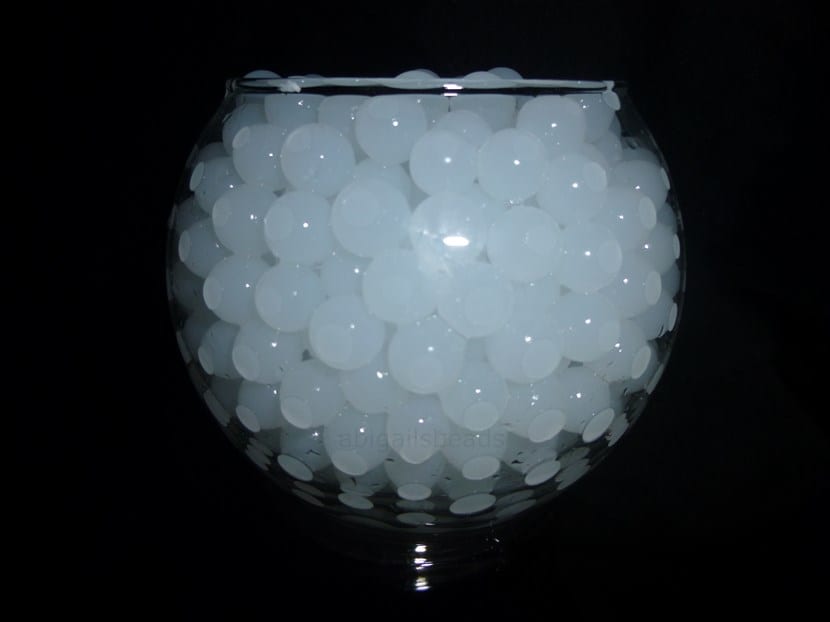 Agua en gel