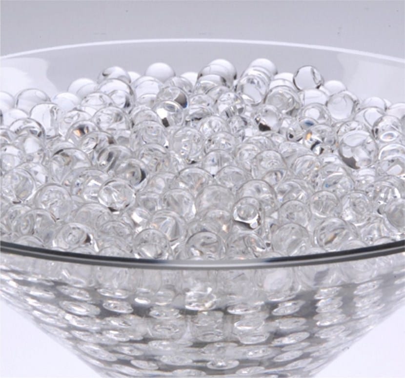Agua en gel