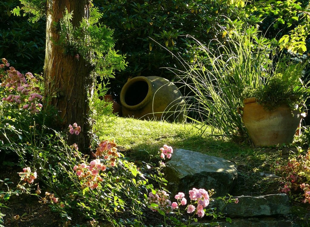 Un xerojardín es un jardín con poca agua