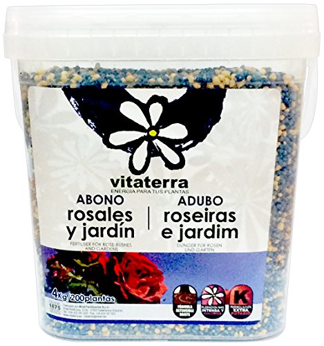 Vitaterra Abono Rosales 4 kg, 21130