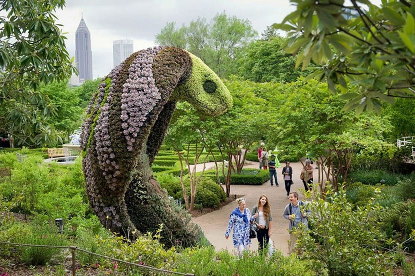 Esculturas Atlanta Botanical Garden