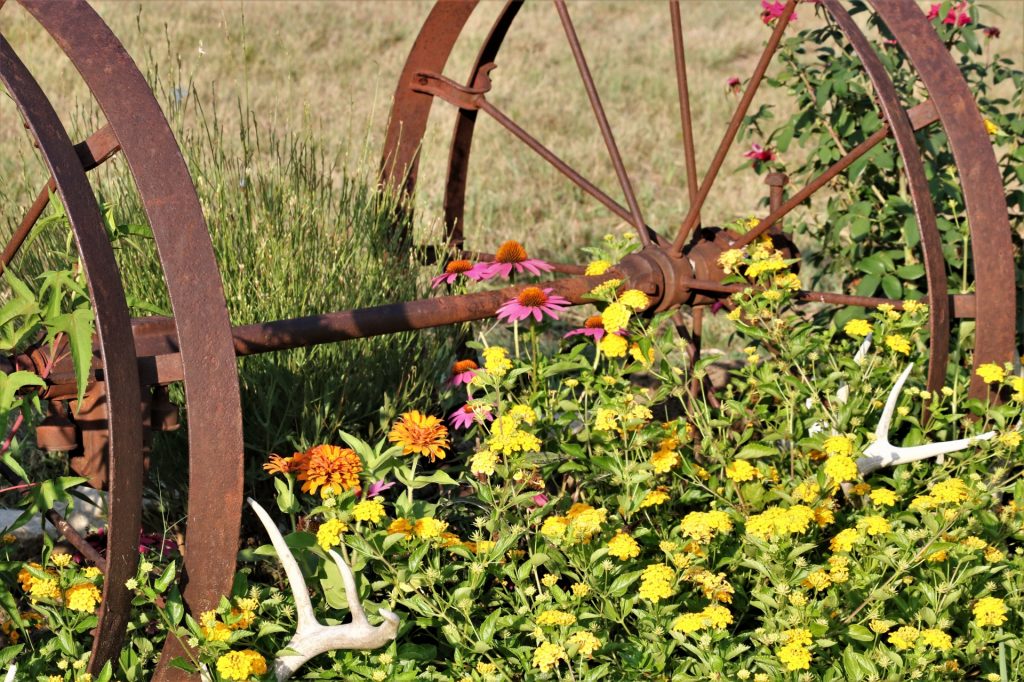 Los jardines rústicos son preciosos