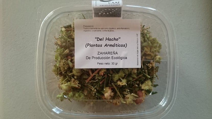 Infusiones de zahareña