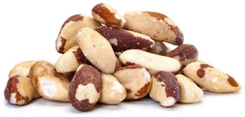 Nueces de Brasil peladas listas para su envasado