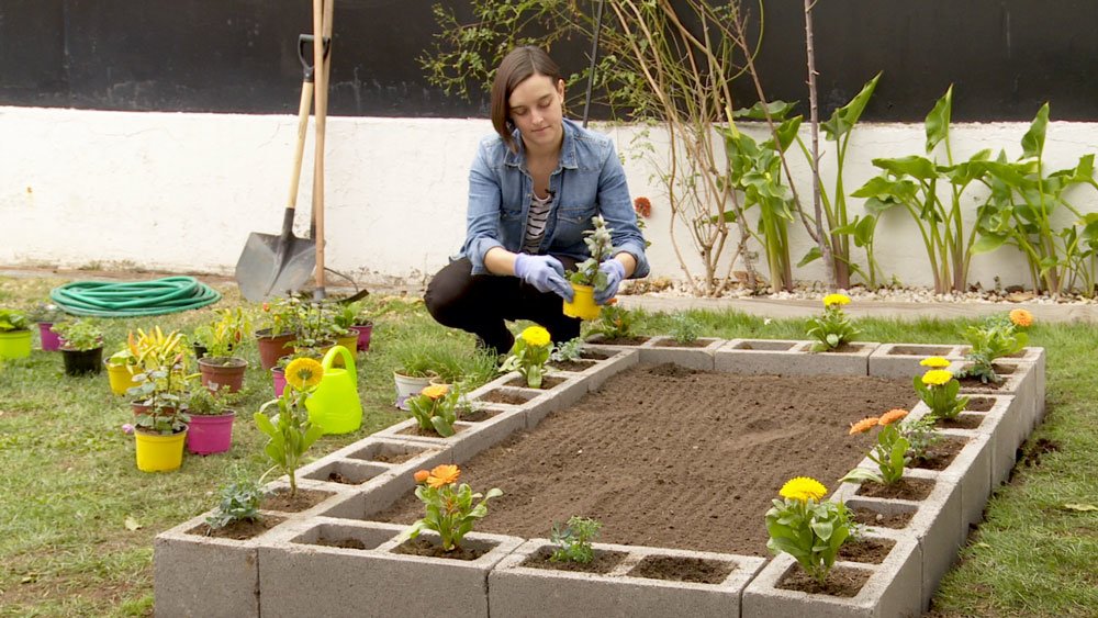 construir un jardín ideal