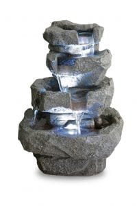 Magnífica fuente de imitación piedra para jardín