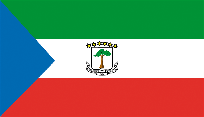 bandera de Guinea Ecuatorial