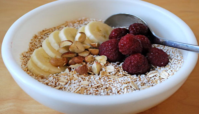 Cereal de amaranto reventado con alto contenio en calcio