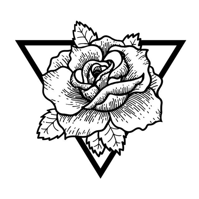 significado de las rosas negras en tatuajes