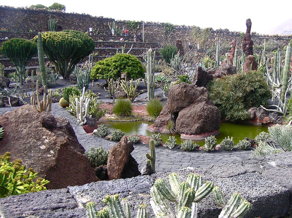 Jardín de Cactus de Lanzarote: escultura viva