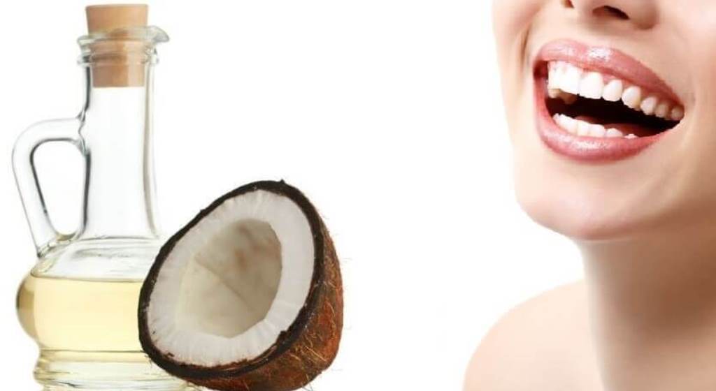 Aceite de coco para los dientes