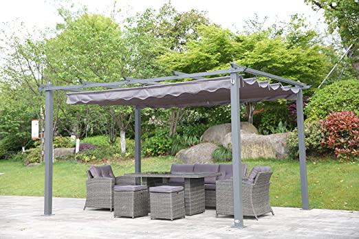 Pérgola jardín